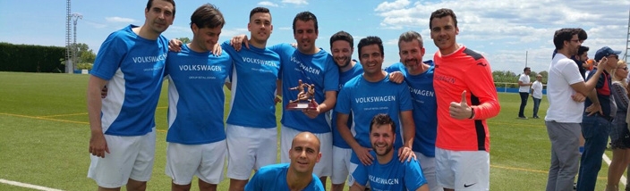 Sevilla Motor-Sevilla Wagen gana el primer torneo de Fútbol 7 Volkswagen Group Retail España