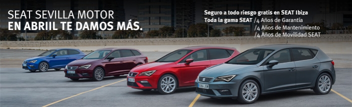 SEAT Sevilla Motor mejora sus ofertas con el Pack Confianza SEAT y el seguro gratis en el Ibiza