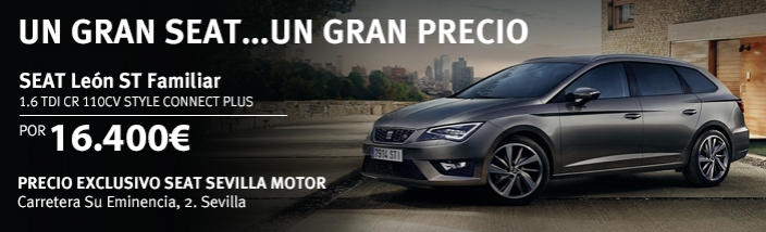 SEAT Sevilla Motor lanza una versión avanzada del SEAT León ST por 16.400€