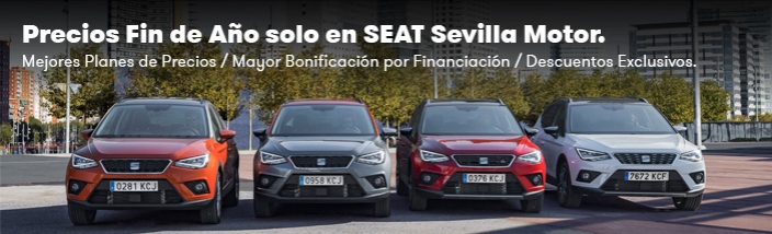 SEAT Sevilla Motor lanza una campaña especial de Precios Fin de Año válida sólo en noviembre